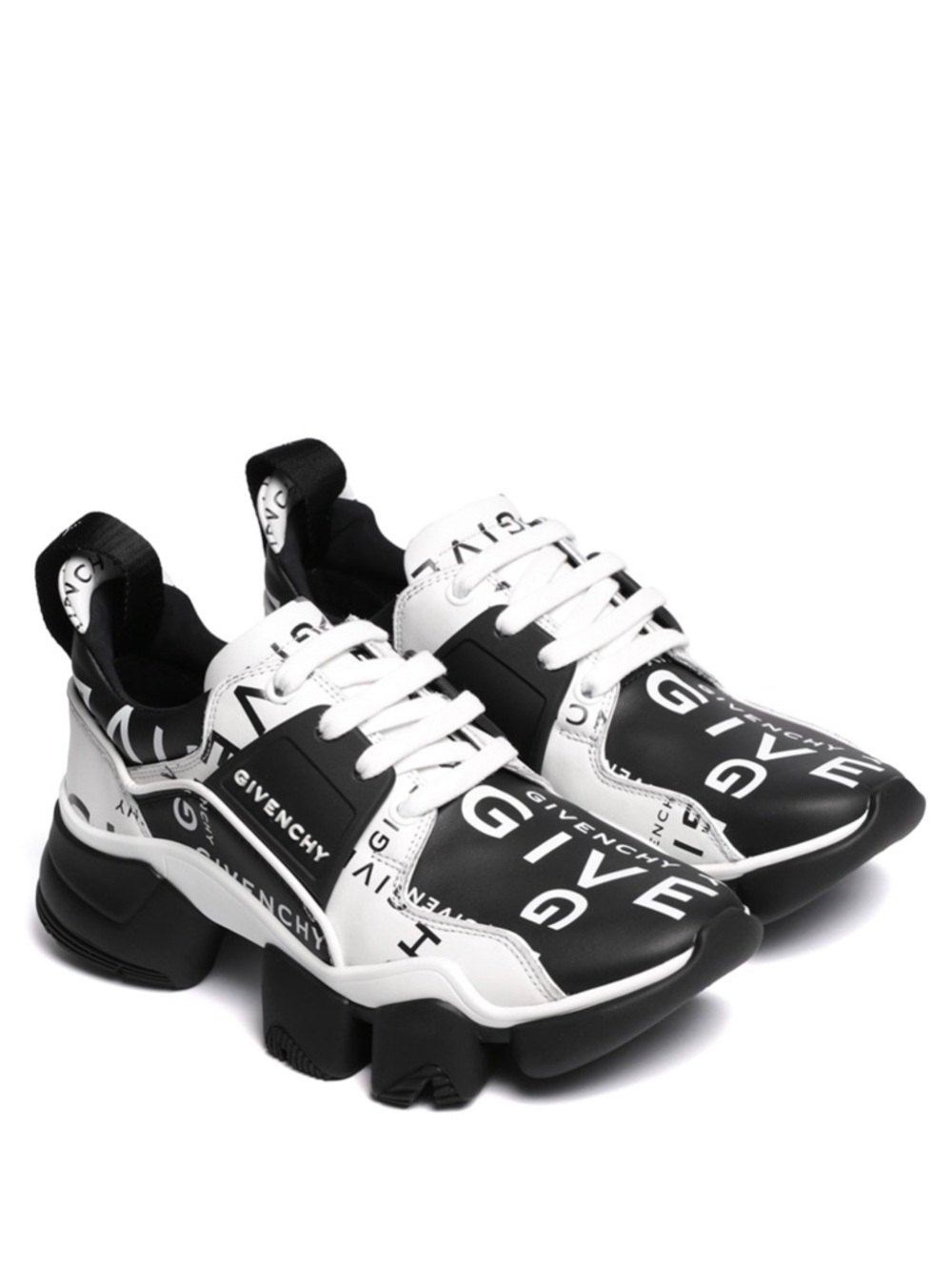 EUC RARE GIVENCHY JAW MONOGRAMMED LOW TOP LACE UP ATHLETIC SNEAKERS EU40/US7-7.5